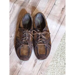 Merrell Women's Aria coffee bean suede Lace-up Sneakers Sz 10‎